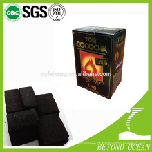 Coco easy tabak palm kernel preço shell narguilé carvão para shisha